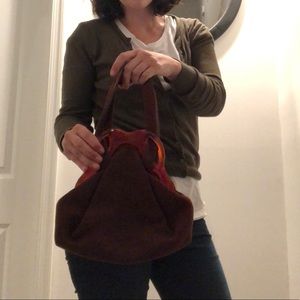 Rare Vintage Lucite Bag